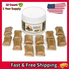 Septic Tank Treatment - 1 Year Supply of Dissolvable Easy Flush Live Bacteria