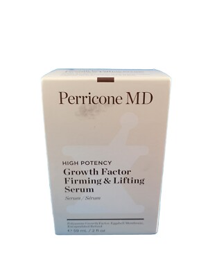 PERRICONE HIGH POTENCY GROWTH FACTOR FIRMING LIFTING SERUM 2 OZ  