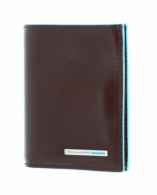 Portafoglio da Uomo Piquadro Blue Square Pu3244b2 in Pelle mogano e per  carte | Acquisti Online su eBay
