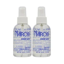 Nairobi Sheer Shine 4 fl. oz. (118 ml) Enhancer & Thermal Protectant Pack of 2