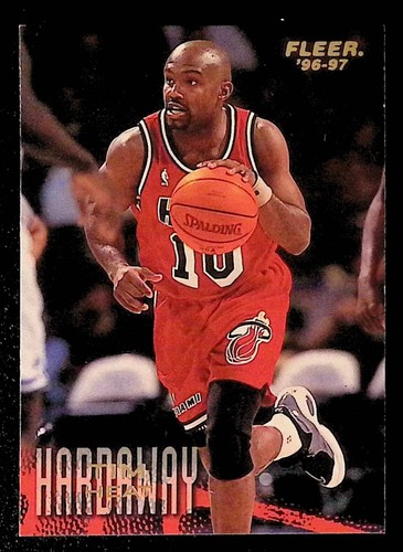 Scheda basket TIM HARDWAY 1996-97 Fleer MIAMI HEAT #57 - Foto 1 di 2