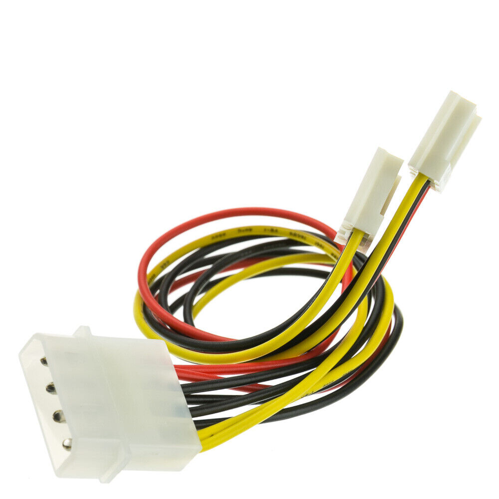 8 inch, 4 Pin Molex to Floppy Power Y Cable   11W3-02210