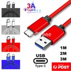 USB-C 3.1 Type-C Data Charge Cable For Samsung S23 S24 Ultra S22 S21 S20 S10 S9