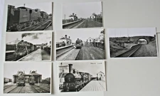 7 photo prints at CRAVENS ARMS, BROOME & HOPTON HEATH (Salop) – job lot