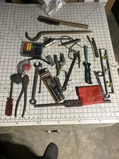 vintage hand tools and hardware lot Screws Wrenches Huge Lot B395
