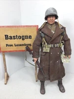 1/6 DRAGON US 101ST AIRBORNE PARATROOPER 1ST SGT BASTOGNE CARBINE WW2 BBI DID 21