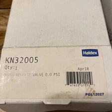 HALDEX   QUICK RELEASE VALVE   P/N  KN32005