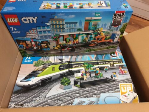 LEGO 60337 City Personen-Schnellzug + Lego City Banhof 60335 - Bild 1 von 3