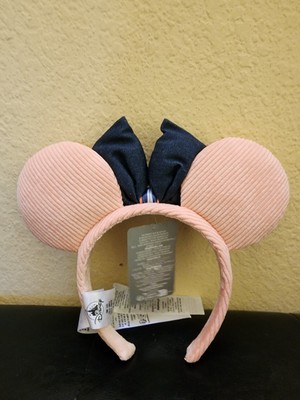 Disney Parks Pink Corduroy Denim Bow Minnie Mouse Ears Headband 2023 - NWT Disney Parks Pink Corduroy Denim Bow Minnie Mouse Ears  main image 3