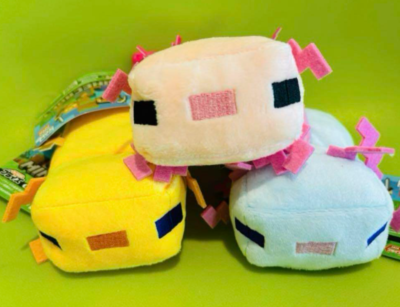 Minecraft axolotl plush Doll set 2024 furyu 21cm | eBay