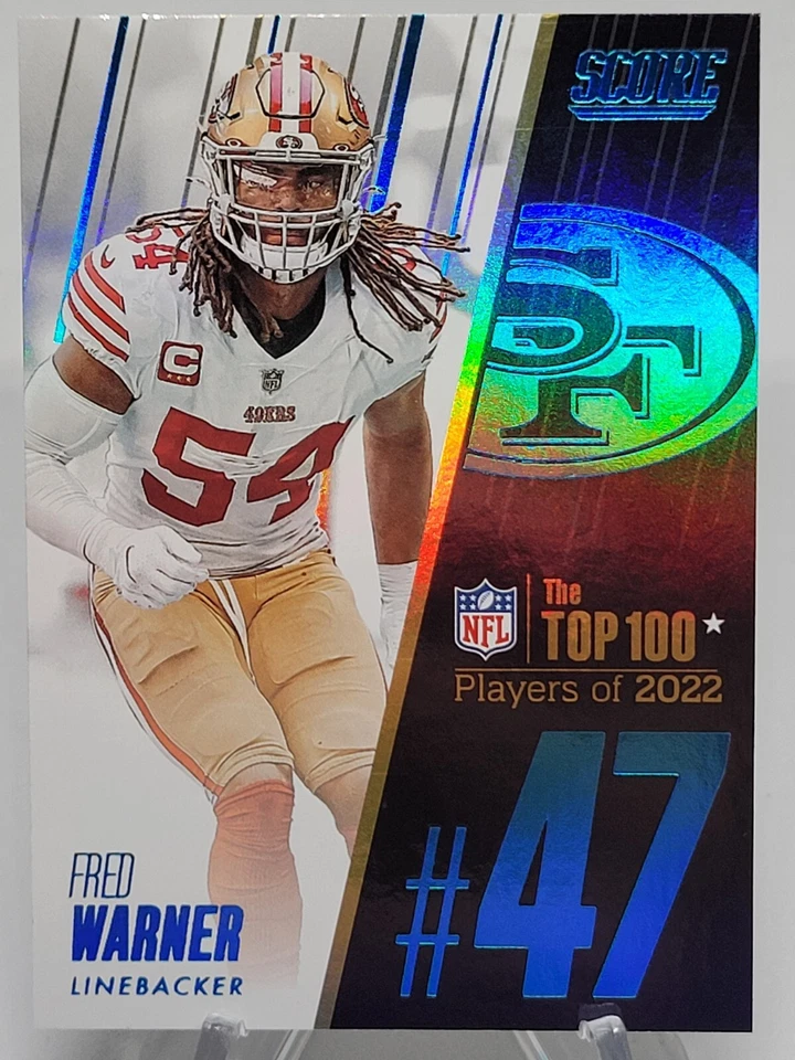 2023 Score Top 100 Fred Warner 49ers Case Hit SSP Future HOF - Image 3 of 3