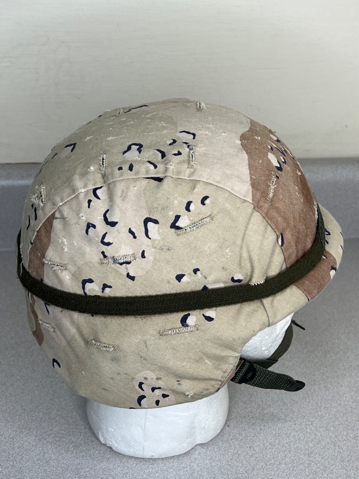 USGI PASGT Helmet w/ Desert DBDU Chocolate Chip Cover Small eBay