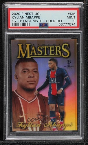 Topps Finest Soccer PSA 10 Gem Mint 2018 Topps Finest Kylian