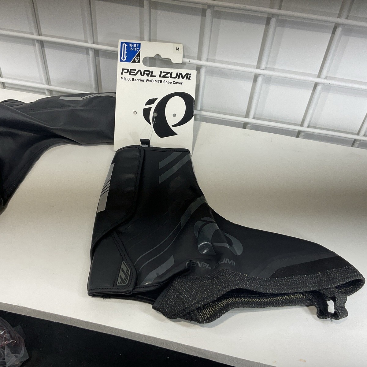 PEARL IZUMI PRO BARRIER WXB MOUNTAIN SHOE COVER (BLACK) Size