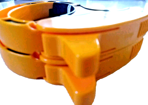 (2) Mega Clamp Yellow& Black Cable Wire Clamp-Hose Organizer Adjustable-2"to 4"  - Bild 2 von 5
