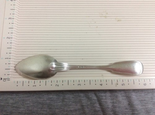Antique German 800 Silver Teaspoon 6” - Picture 5 of 6