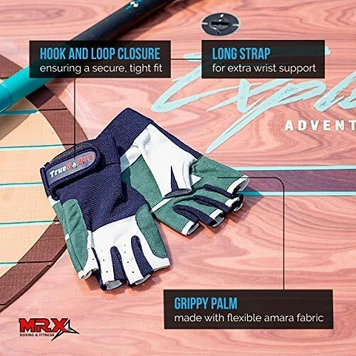 Sailing Gloves Cut Yachting Rope Kayak Dinghy Fishing Water Ski Outdoor Glove - Image 3 of 4