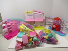 SHOPKINS LOT Sweet Spot Food Gumball Machine Party Game Arcade Moose Accessories