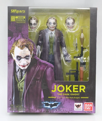 Bandai SH Figuarts Joker Batman El Caballero Oscuro Sellado