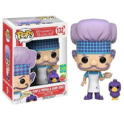 FUNKO POP ANIMATION STRAWBERRY SHORTCAKE 132 PURPLE PIEMAN \u0026 BERRY BIRD  VINYL | eBay