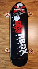 Rare Dogtown Z-Boys Alva, Adams, Signed By David Hackett Deathbox Skateboard  ++