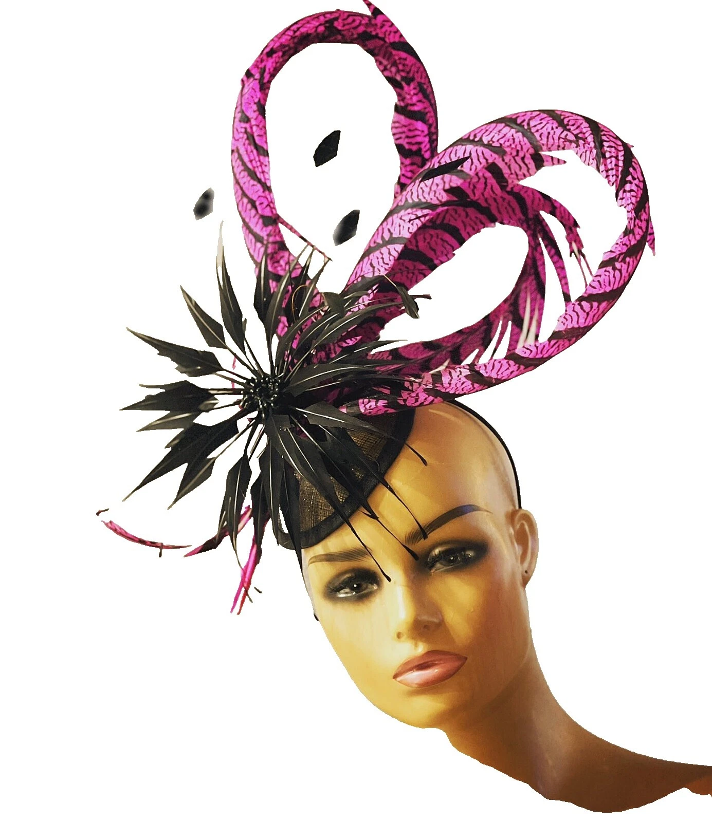 Black casual tocados y tocados para Mujeres