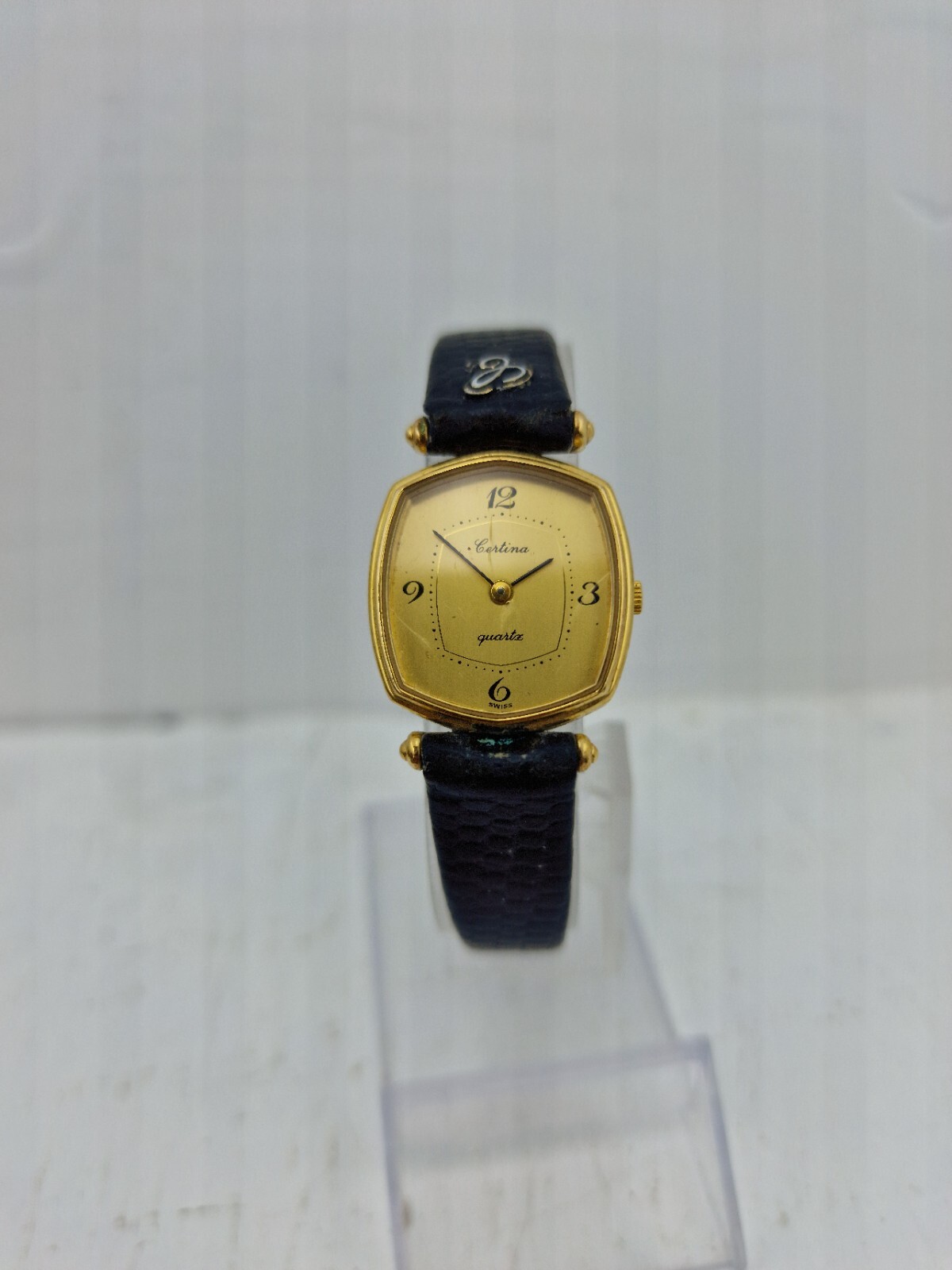 Boîtier Et Cadran De Montre Vintage Certina - Style Art Déco - Pièce Détachée Occasion