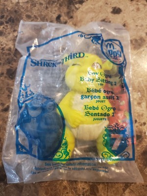 07 Shrek The Third Mcdonalds Happy Meal Toy Boy Baby Ogre Sitting 7 Ebay