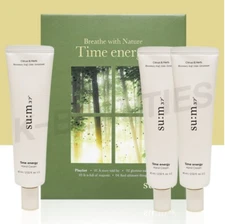 SU:M37 Time Energy Hand Cream Special Set 3 Items Anti Aging Nourishing K-Beauty