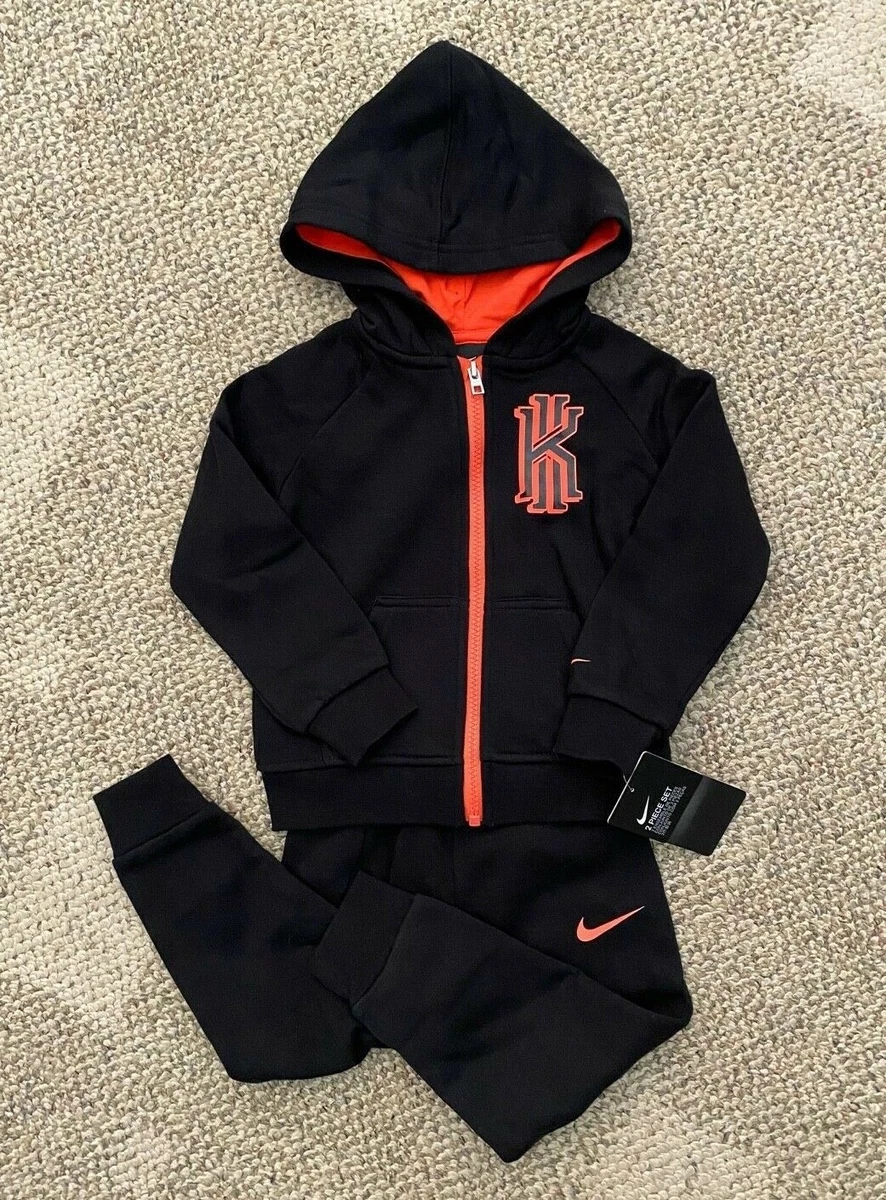 Orange and top black nike outfit