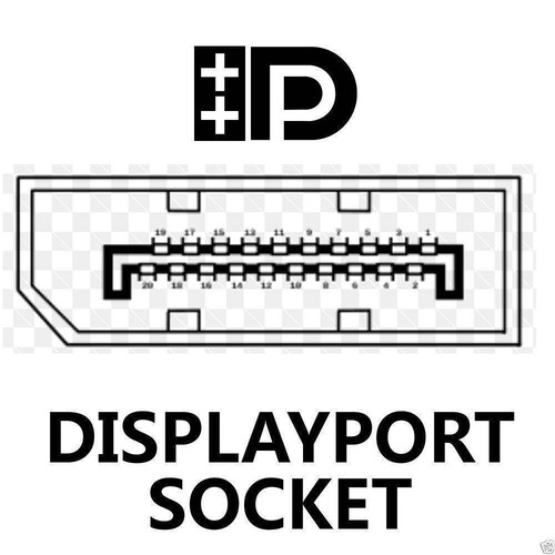 5m Displayport Kabel Stecker zu HD Bildschirm Port Verriegelung PC Monitor - Bild 9 von 18