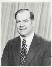 New York Congressman Barber Conable Signed Autographed 8x10 Photo