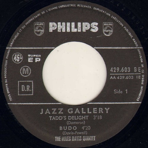 MILES DAVIS "TADD'S DELIGHT" EP 1959 PHILIPS 429 603 - Picture 3 of 4