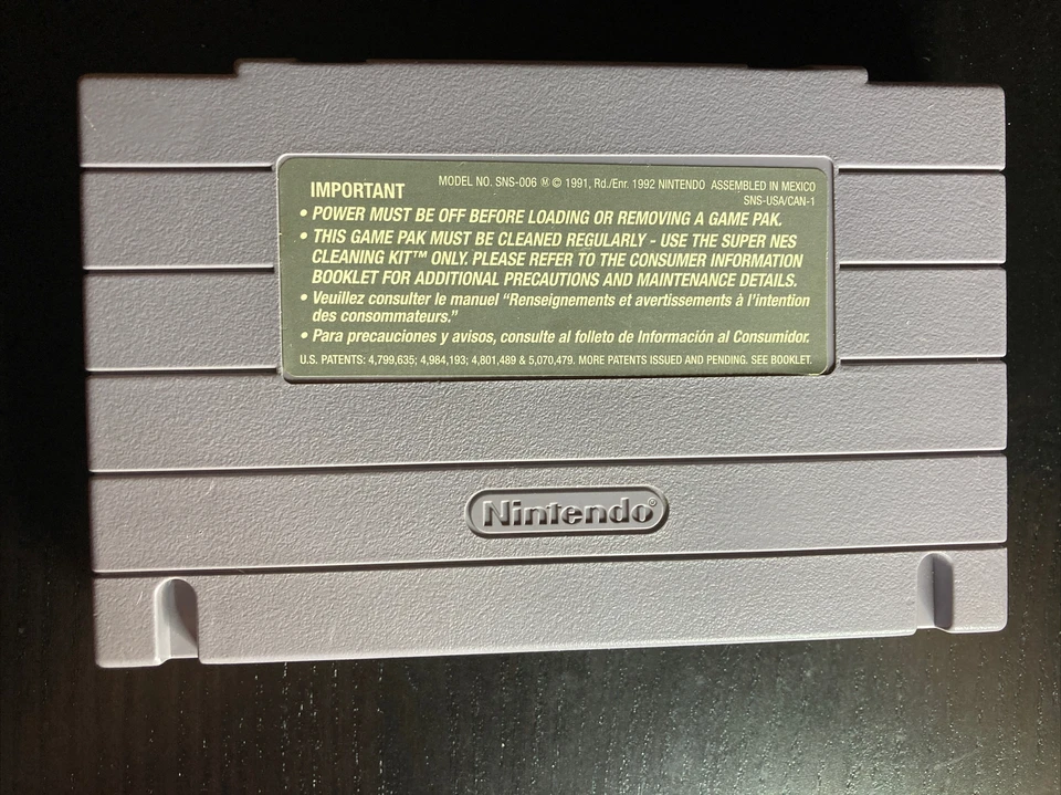 WWF Super WrestleMania SNES Cartridge Only - Image 2 of 3