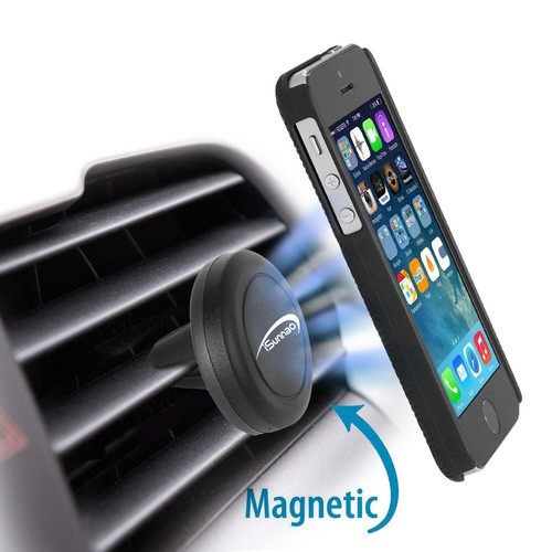 2 Pack Magnetic Cell Phone Car Air Vent Mount Universal Smartphone Holder Stand - Photo 6 sur 7