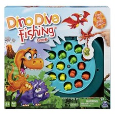 Dino Dive Fishing Board Game
