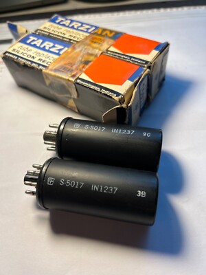 NOS Electron Tube Silicon Rectifier  Sarkes Tarzian IN1237  S5017  Lot of 2
