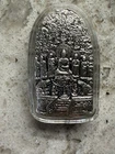 2 oz .999 Fine Silver Buddha Temple Art Bar in Capsule - Beautiful Detail