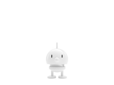 Hoptimist Bumble S White LBH 4.50x5.80x7.60 cm weiß