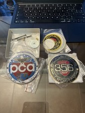 Porsche 356 Registry Pca Grille Badges Vintage Porsche Club Emblems Porsche 356 Registry Pca Grille Badges Vintage Porsche Club Emblems