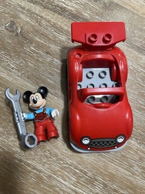 Duplo Lego Mickey Mouse Clubhouse 10829 Car And Workshop