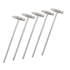 Durable Kalimba Tuning Hammer Stainless Steel Finger Thumb Piano Instrument Tool