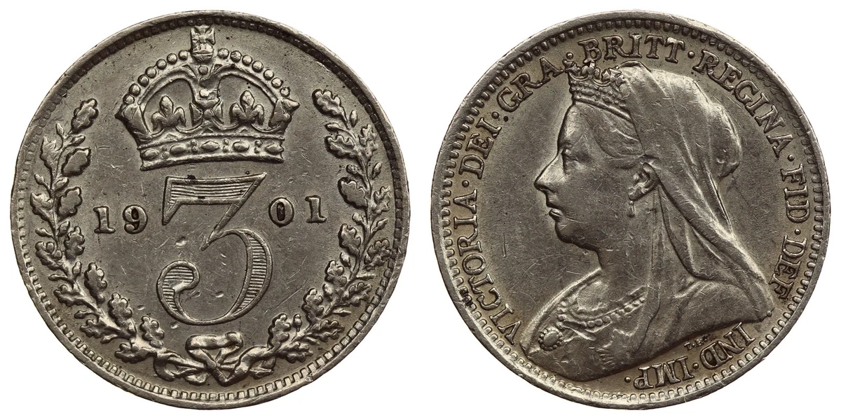 1901 年英国硬币| eBay