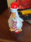 Vintage Ceramic Christmas Duck 3.5 In — photo 2