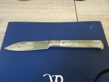 ANCIEN COUTEAU REGIONAL YSSINGEAUX 555 VÉRITABLE MALLARET MANCHE CORNE PHOTOS
