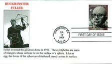 Ginsburg 3870 Buckminster Fuller Invented Geodesic Dome in 1951 Like an Egg