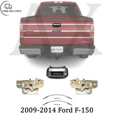 Rear Tailgate Handle Latches Cable Pair For 2009-2014 Ford F-150