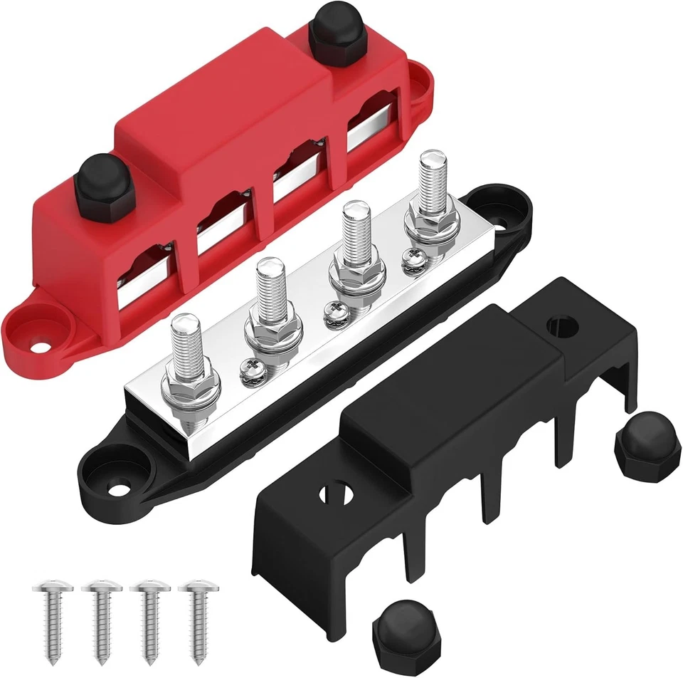 Automotive Solar Bus Bar 4x5/16" Studs - Image 3 of 4