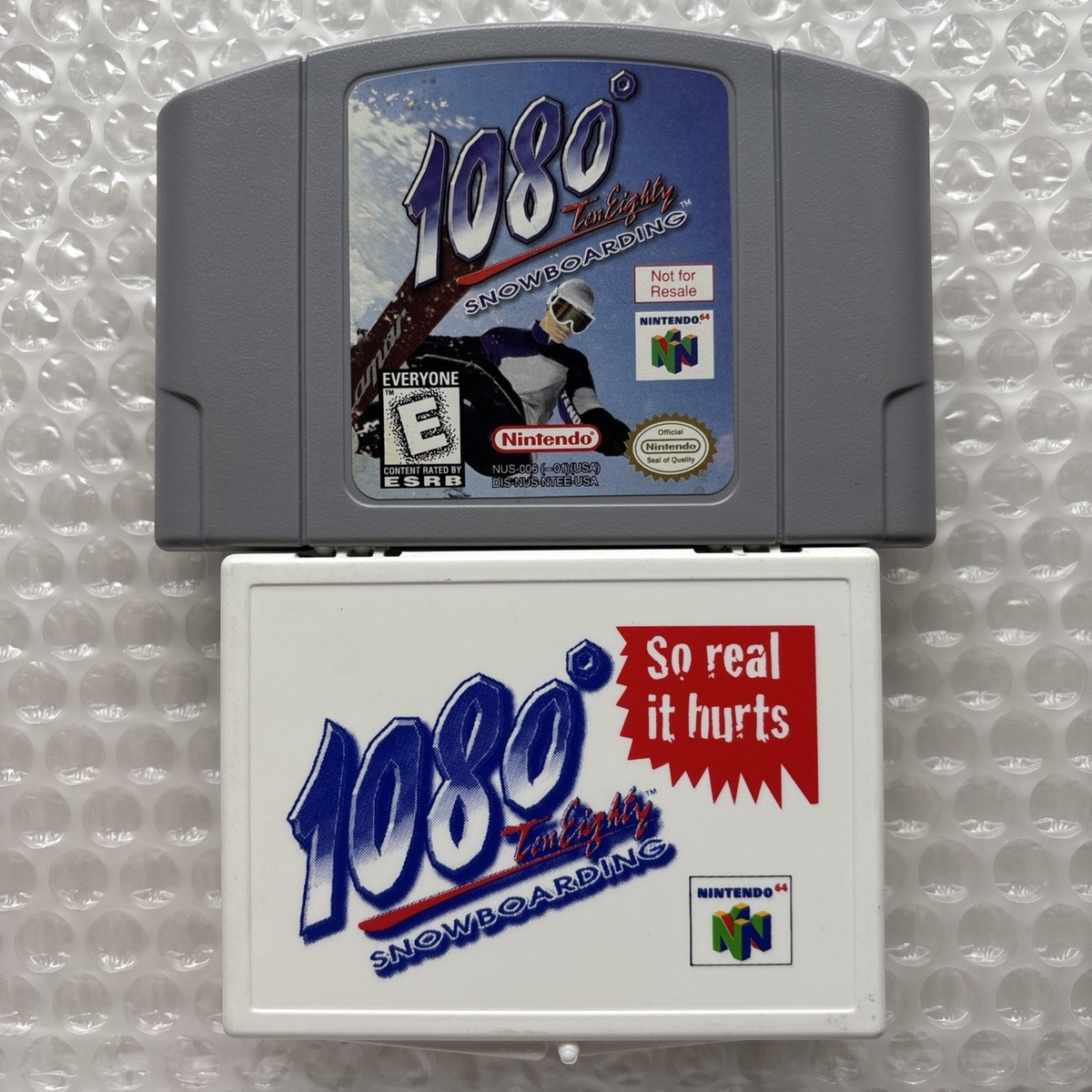 Nintendo 64 北米版 まとめ売り 1080° Snowboarding N64 Not For Resale NFR Nintendo 64 Cart + Promo