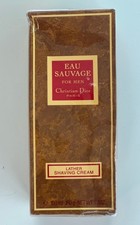 Christian Dior Original Vintage Eau Sauvage Shaving Cream 150ml Tube New In Box